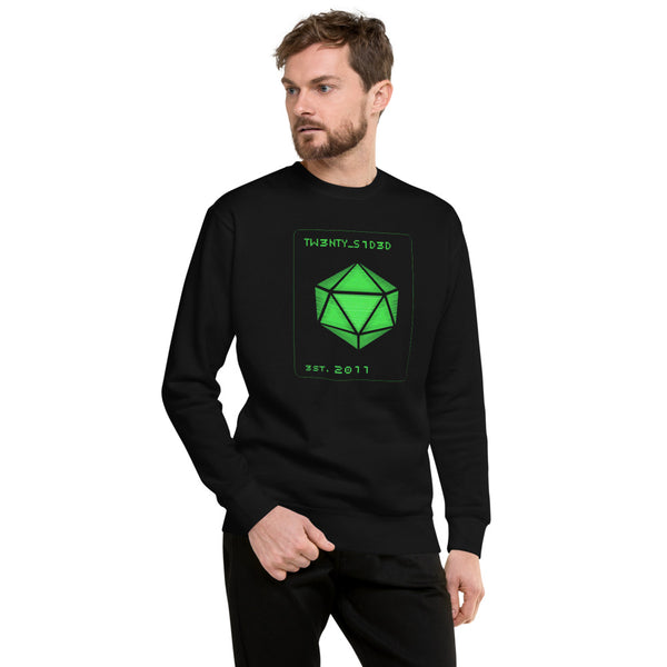Twenty Sided™ Sweatshirt Pullover Retro Since 2011
