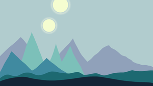 Mira Mountains Illustration by Lauren Bilanko