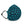 Load image into Gallery viewer, Face Mask 20sided Teal / Blue
